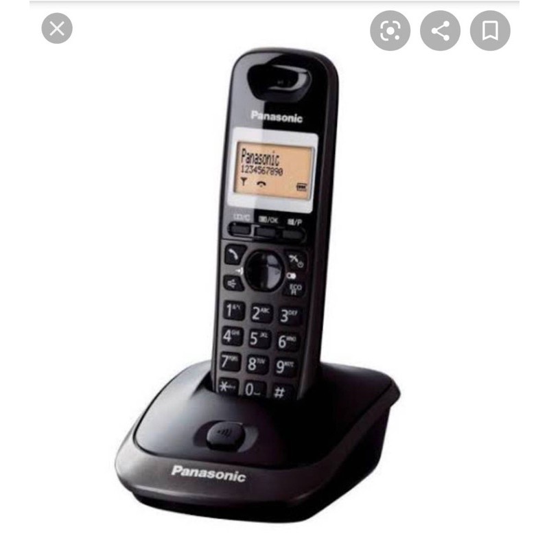Panasonic Cordless Phone 2.4 GHz Caller ID โทรศัพท์ไร้สาย KX-TG3551BX