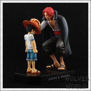 โจรสลัด / กองทัพเรือกษัตริย์ความทรงจำรางวัลผมสีแดง Luffy สีขาว / สีเหลืองเสื้อผ้าฉากคลาสสิกเลือก