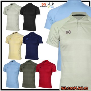 💥ลดโหดเหมือนโกรธใคร!💥 เสื้อโปโล WARRIX รุ่น WA-203PLACL02 คอ RIBBED POLO เสื้อวอริกซ์ แท้ 100%