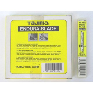 ใบมีดคัตเตอร์ TAJIMA LCB-50PN  TAJIMA LCB-50 ใบมีดอย่างดีแท้ ยกกล่อง100ใบ