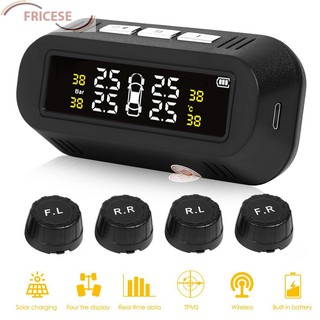 fricese c 68 usb+ระบบตรวจสอบแรงดันลมยางรถยนต์ tpms เซนเซอร์ 4 external