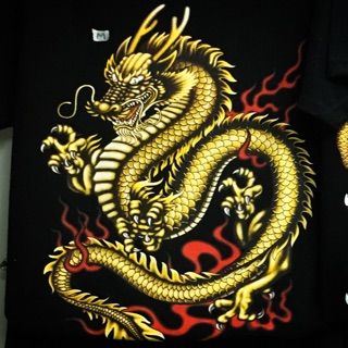 Golden Dragon Street Tshirt