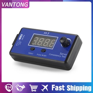 【Hot】DC 4.8-6V Digital Servo/ESC Consistency Tester for RC Helicopter Airplane Car