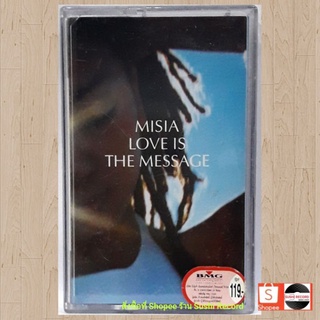 □มือ2 Misia เทปเพลง ● อัลบั้ม love is the massage (ลิขสิทธิ์แท้) .