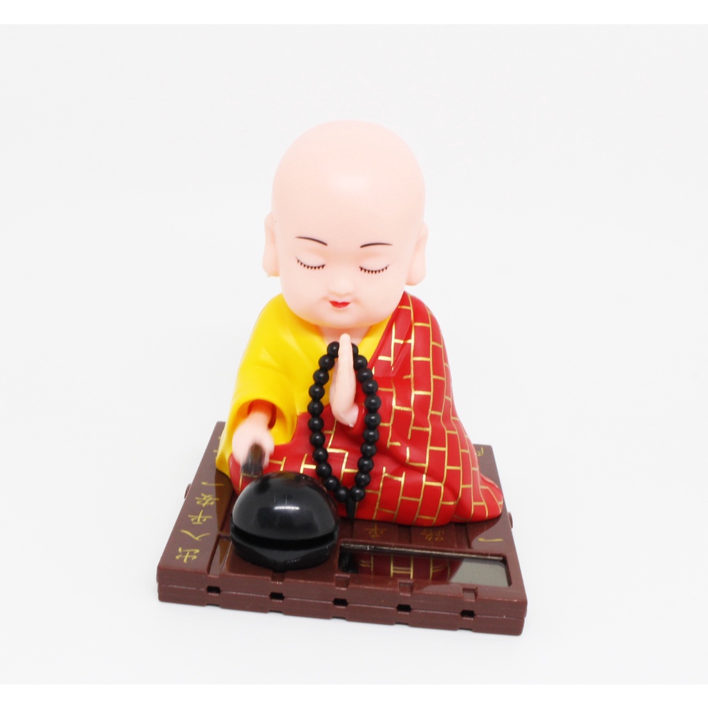 ตุ๊กตาเณรน้อยสวดมนต์ พระสังกัจจายน์พัด แมวกวัก พร้อมส่ง!!