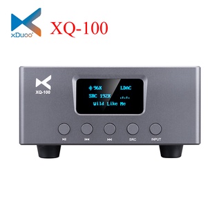 Xduoo XQ-100 ตัวถอดรหัสตัวรับสัญญาณบลูทูธ 5.0 CS8406 ES9038Q2M XQ100 DAC