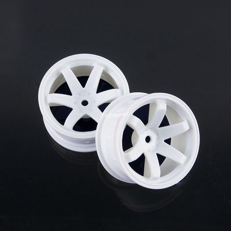 4P 702 Tires RC Wheel Plastic Rim offset 6mm for HSP HPI 1:10 Model On-Road Car