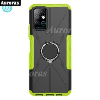 เคส Infinix Note 8 Magnetic Protector Phone Case Infinix Note 8 + Navigation Ring Holder Cover Casing