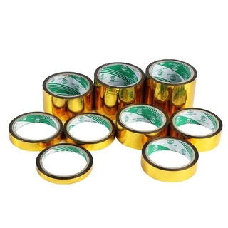 จัดส่งจากประเทศไทยDEALIFY Golden Tape 25m,50m DIY สําหรับตกแต่งเลเซอร์