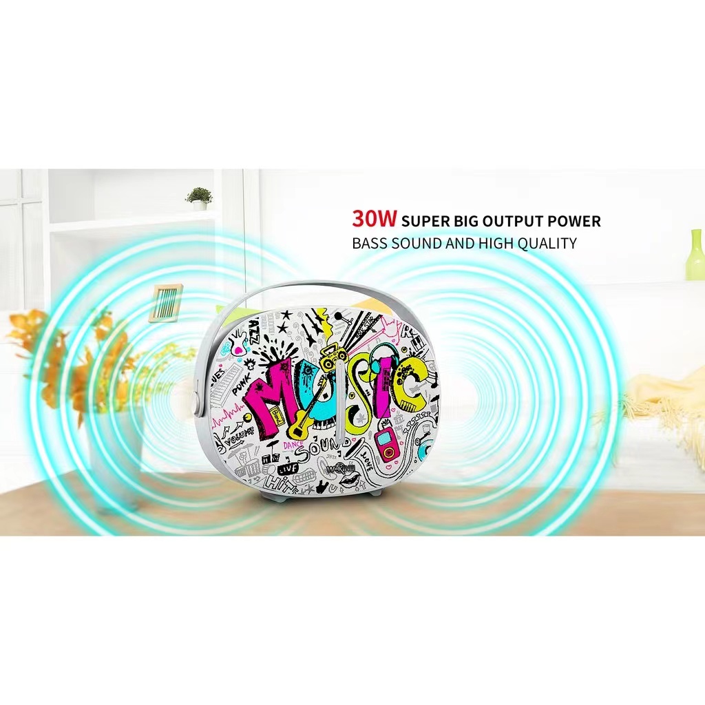 W-king T8 Bluetooth Speaker ลำไพงบลูทูธ คุณภาพเสียง30W แท้100%