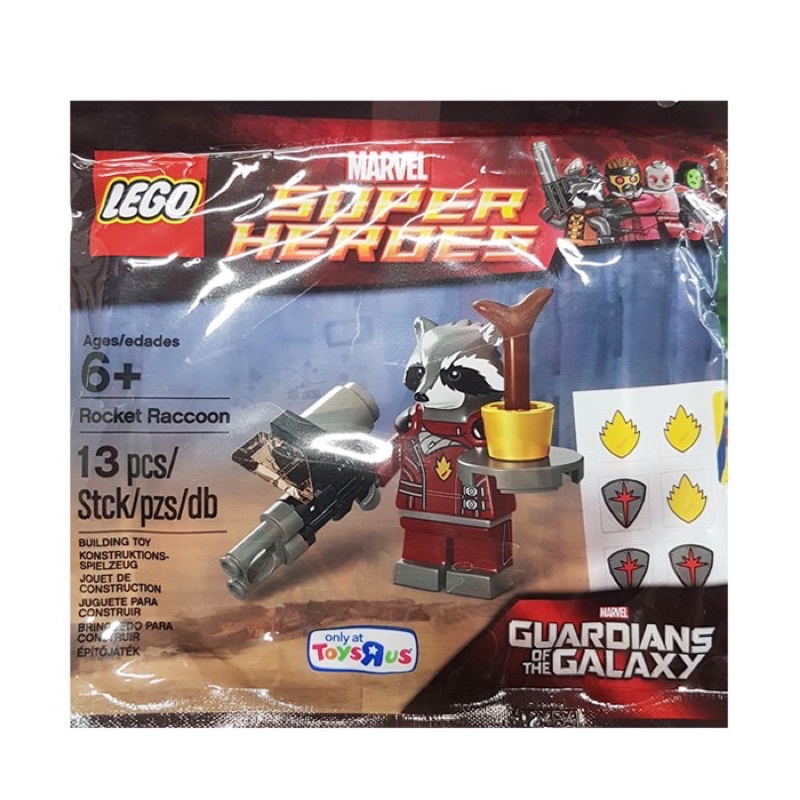 LEGO Marvel Super Heroes 5002145 Guardians of the Galaxy Rocket Raccoon Polybag ของแท้
