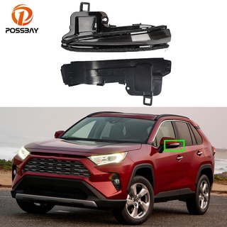 【TokTik Hot Style】ไฟเลี้ยวไดนามิก LED สําหรับ Toyota RAV4 Tacoma Highlander Alphard Velltire 2020