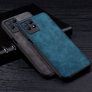 เคสหนัง PU พรีเมี่ยม กันรอยขีดข่วน สีพื้น สําหรับ Realme Narzo 50