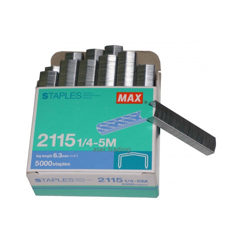Max 2115 1/4-5M STAPLES (5000s)