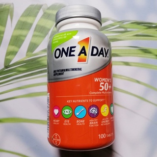 One-A-Day® Womens 50+ Healthy Advantage Multivitamin/Multimineral 100 Tablets วิตามิน &amp; แร่ธาตุรวม 23 ชนิด เพื่อผู้หญิง