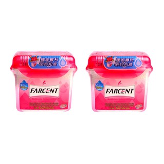 กล่องดูดความชื้น ฟาร์เซ็นท์ Farcent 660 มล.(ชมพู) x 2 อัน