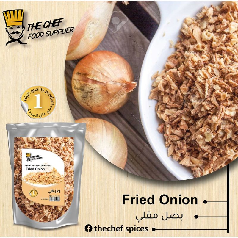 PREMIUM FRIED ONION / BAWANG GORENG - 100g ธรรมชาติ