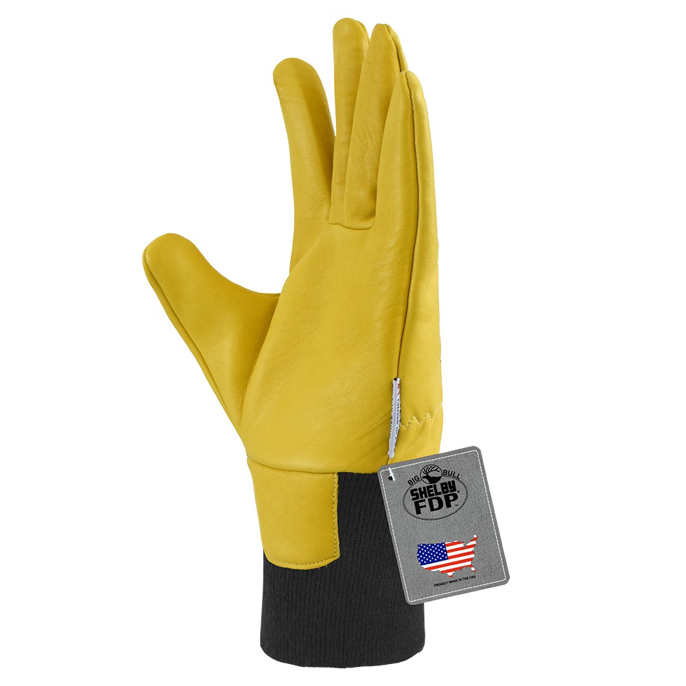 SHELBY FDP FULL GRAIN ถุงมือดับเพลิง กันความร้อน 340 C กันน้ำซึมผ่าน 1 คู่ - รูปที่ 3