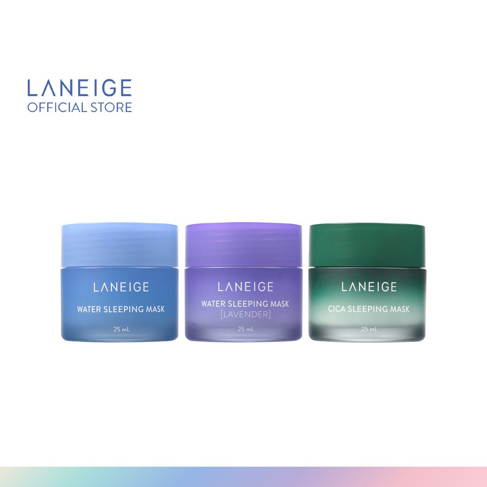 LANEIGE Sleeping Masks Mini Set 25ml*3 (2019 Holiday Collection)