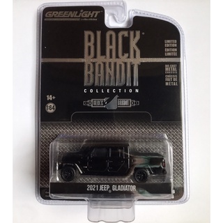 Greenlight 1/64 Black Bandit Series 26 - 2021 Jeep Gladiator 28090