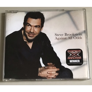 ซีดีซิงเกิ้ล ลิขสิทธิ์ มือ 2 สภาพดี...179 บาท “Steve Brookstein” ซิงเกิ้ล "Against All Odds" แผ่นหายาก Made in EU