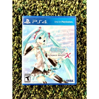 แผ่นเกม ps4 มือสอง / Project Diva X / zone all