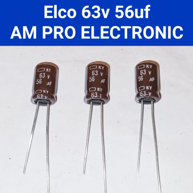 Elco 63v 56uf Elko 56uf 63v เปลี่ยน 47uf 50v
