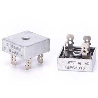 ไดโอดบริดจ์ 50A 1000V KBPC5010 สำหรับวงจรไฟฟ้า(1ชิ้น)