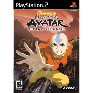 Avatar The Last Airbender ps2 แผ่นเกมส์ps2 ps2 เกมเพล2 เกมดราก้อนบอลยอดฮิต