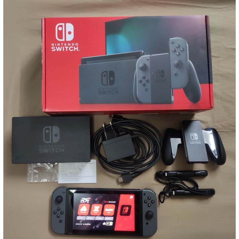 Nintendo switch กล่องแดงพร้อมแปลง ติดชิฟ