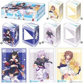 Bushiroad Sleeve &amp; Deck Holder &amp; Storage Hololive Production 2nd fes. Gamers: Ookami Mio, Nekomata Okayu, Inugami Korone