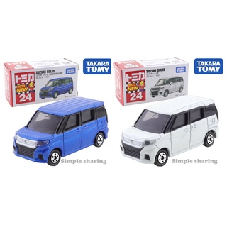 [พร้อมส่ง] รถเหล็กTomica ของแท้ Tomica No.24 Suzuki Solio (มีสติกเกอร์ First Lot 2022)