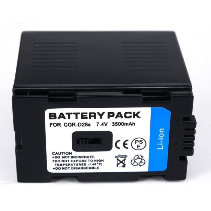 แบตกล้อง PANA  CGR-D28S  for  Panasonic NV-EX3, NV-EX3EG, NV-EX21, NV-EX21EG, NV-GS1, NV-GS1EG, NV-G