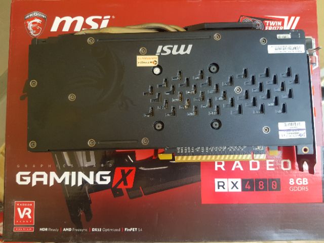 MSI GAMING X RX480 8G - attaphonchanla - ThaiPick