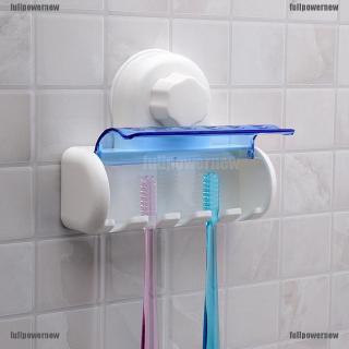 COD พร้อมส่ง ที่แขวนแปรงสีฟัน พลาสติก กันฝุ่น แบบตัวดูด ติดผนังห้องน้ำ