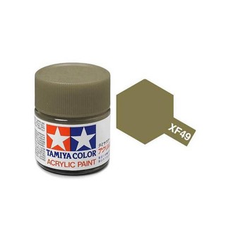 Tamiya Acrylic Paint XF-49 (Khaki)