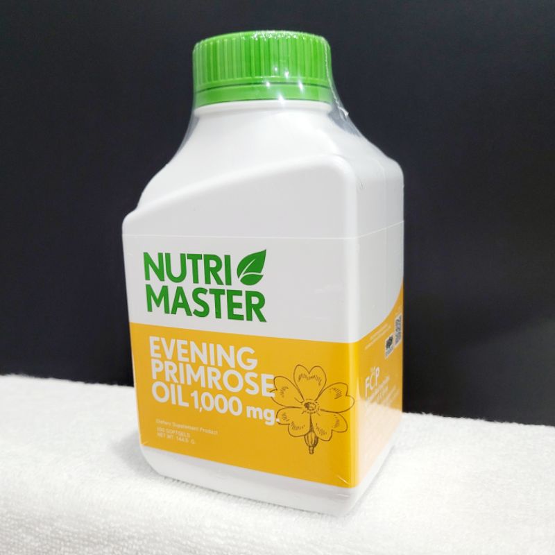 Nutri Master Evening Primrose Oil 1000 mg 100 เม็ด (Softgels)