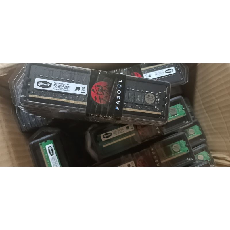แรม 8GB Bus 2400MHz DDR4 ของใหม่ รองรับทั้งบอร์ด Intel และ AMD ราคากันเองจากโรงงาน ไม่แพง ย้อมยาวพร้อมส่งออกทุกวัน ในไทย