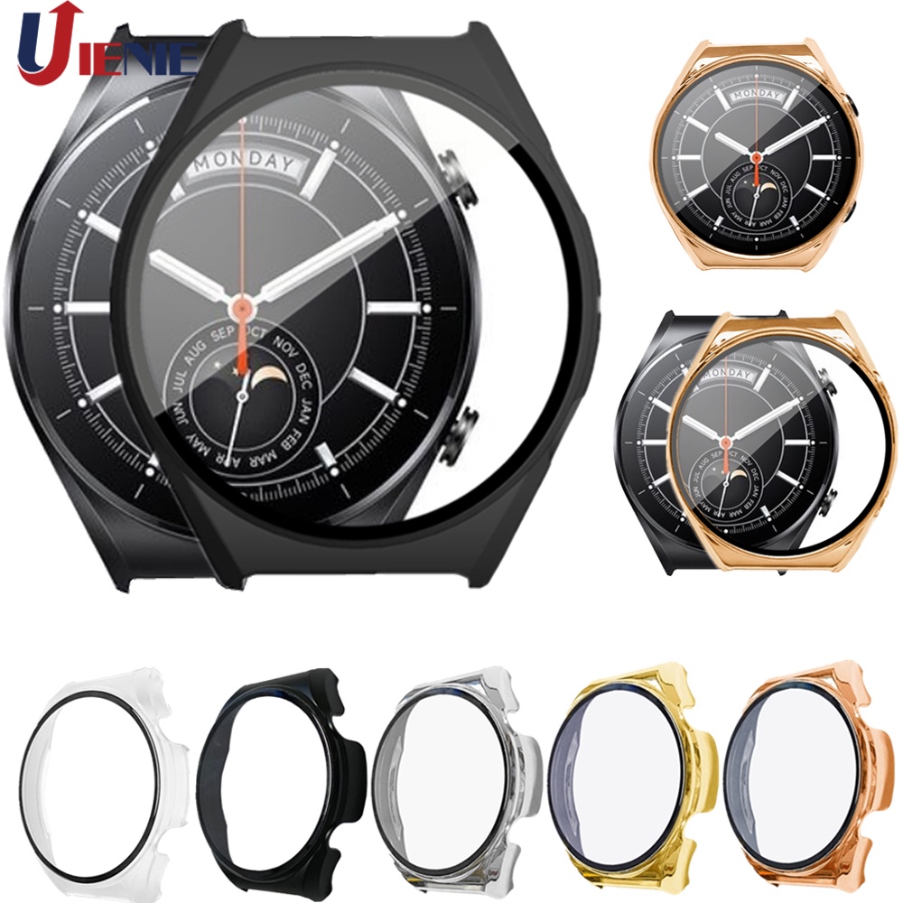 เคสนาฬิกาข้อมือ แบบแข็ง กรอบ PC แข็ง และกระจกแกร่ง อุปกรณ์เสริม สําหรับ Xiaomi Watch S1