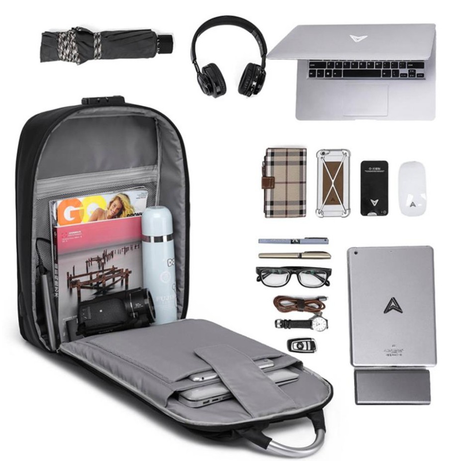Kaka 807 Premium Anti-Theft LAPTOP Backpack - เฟอร ์ นิเจอร ์ ของ Royal