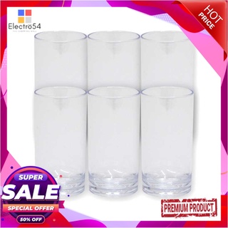 ไพโอเนีย แก้วน้ำพลาสติกทรงสูง แพ็ค 6 ใบPIONEER Poly Carbonate Tumbler x 6 Pcs