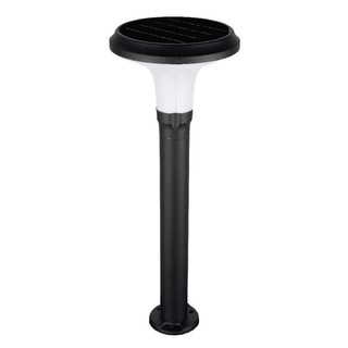 ไฟสนาม ไฟทางเดิน SOLAR ELEKTRA 226381209 4 วัตต์ สีดำ โคมไฟภายนอก โคมไฟ หลอดไฟ SOLAR GARDEN POST LIGHT ELEKTRA 226381209