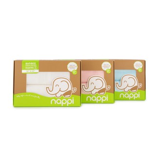 ผ้าอ้อมสาลูใยไผ่ 30 นิ้ว 2 ผืน Nappi baby - ของใช้เตรียมคลอด