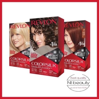 REVLON COLORSILK ครีมเปลี่ยนสีผมเรฟลอน สูตรไม่มีแอมโมเนีย