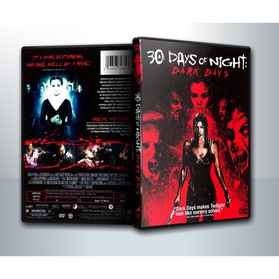 [ DVD Movie มีปก+สกรีนแผ่น-ไม่มีกล่อง ] 30 Days Of Night: Dark Days 30 ราตรีผีแหกนรก 2 แหกนรกวันโลกด