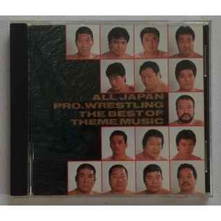 ซีดีเพลง AJPW ALL JAPAN PRO-WRESTLING The Best of Theme Music CD Music มวยปล้ำ