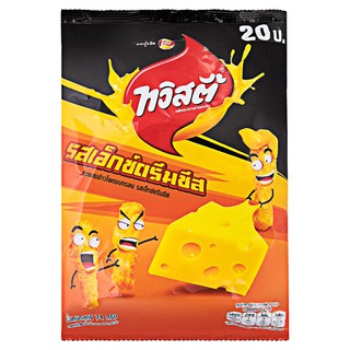 ทวิสตี้เอ็กซ์ตรีมรสชีส 74กรัม Twisty Extreme Cheese Flavor 74g.