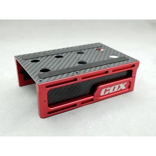 RC Aurora CAC-004-R Chassis Set-up Carbon Stage (Red)