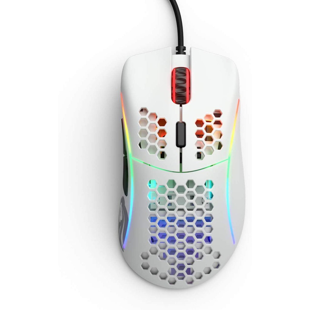 คีย์บอร์ดและเมาส์✉✴Glorious Model D- Minus Gaming Mouse (Matte White)(ขาวด้าน)