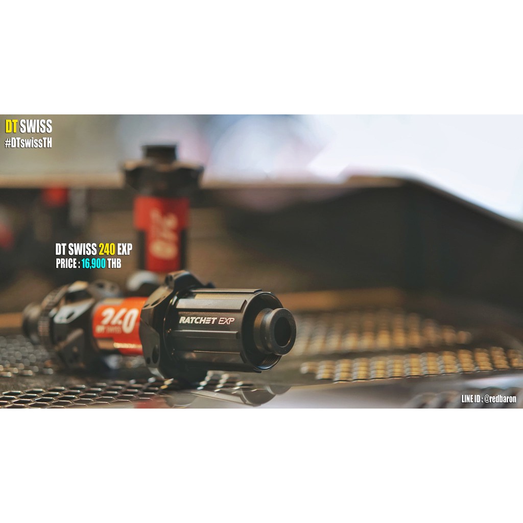 DT SWISS ดุมล้อจักรยาน รุ่น 240EXP , Disc Centerlock 100x12/142x12 , 24/24H , Shimano/Sram 11SP